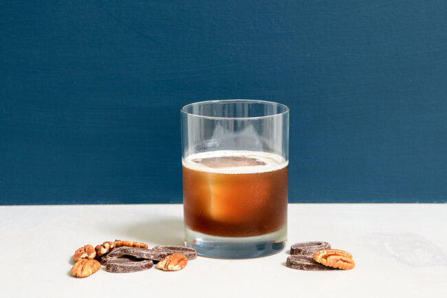 chocolate maple pecan cocktail