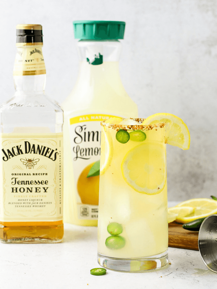 Honey Jalapeño Whiskey Lemonade Coal Mountain Package Store